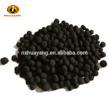 Anthracite coal sphericity activated carbon gas treatment